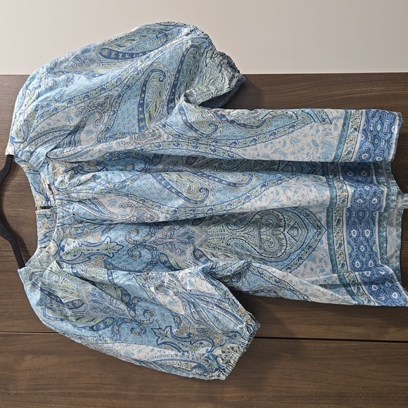 TYLER BOË-Renee 100% Cotton Top in Multi-Size XL - Picture 3 of 14